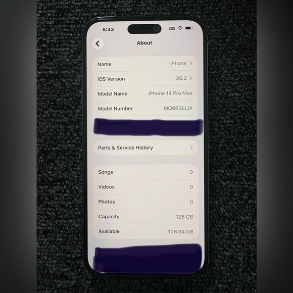 Apple iPhone 14 Pro Max Bundle in Deep Purple - UNLOCKED - 128 GB - MINT! - Picture 7 of 9